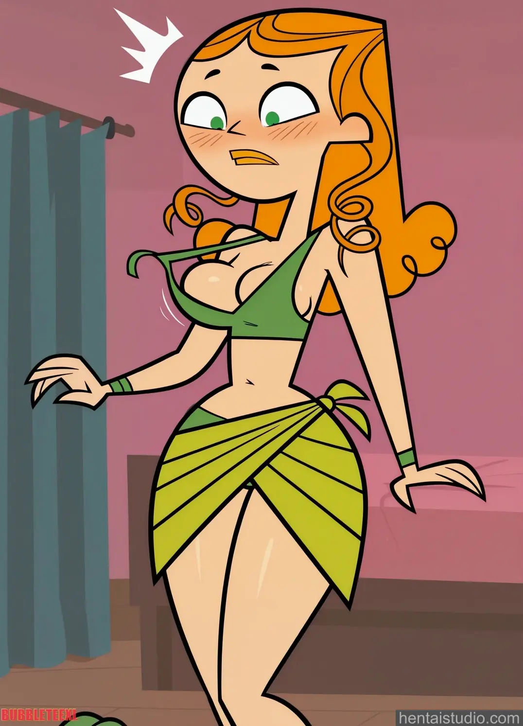 Izzy from Total Drama hentai art 27 of 54