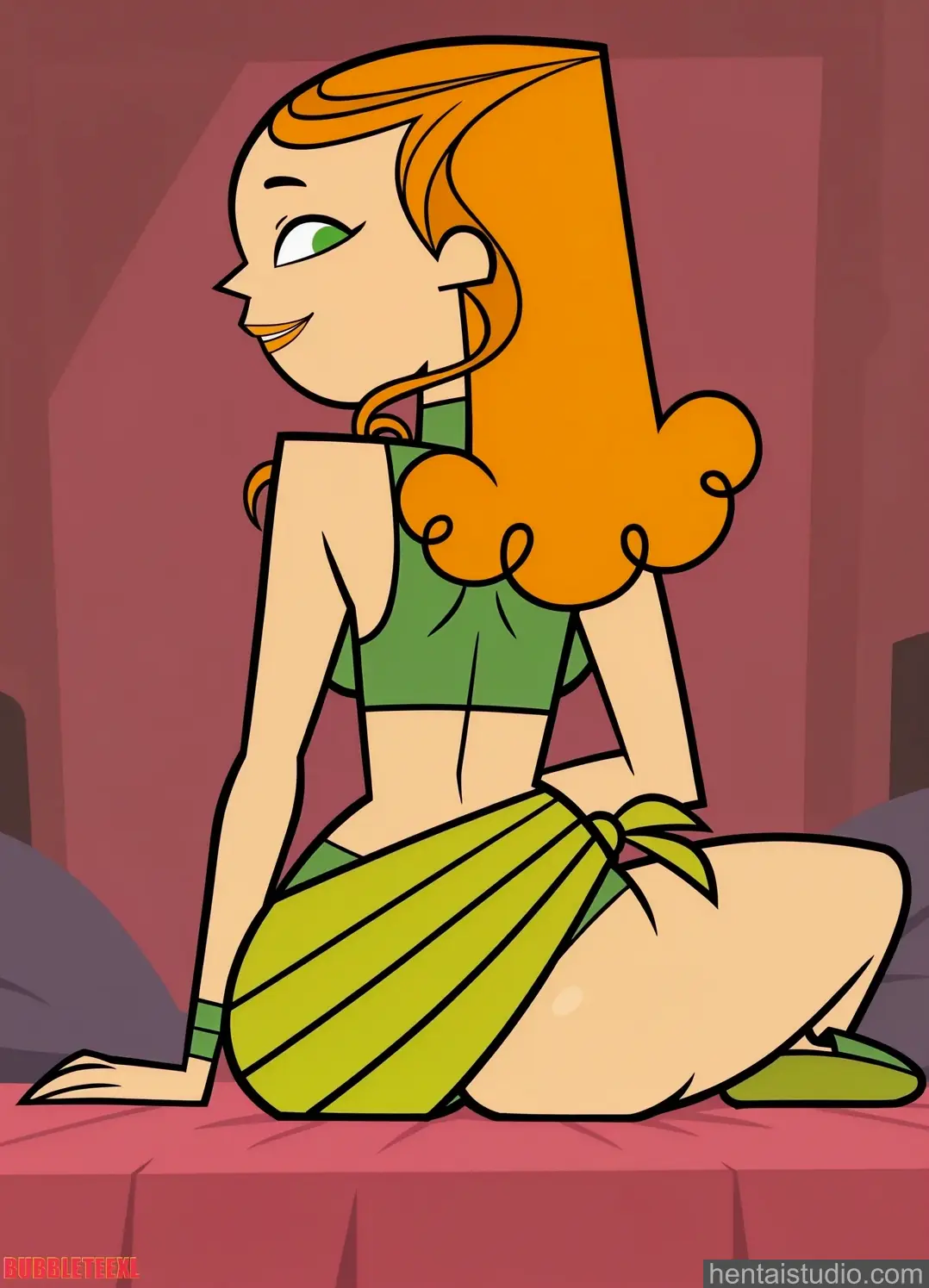 Izzy from Total Drama hentai art 41 of 54