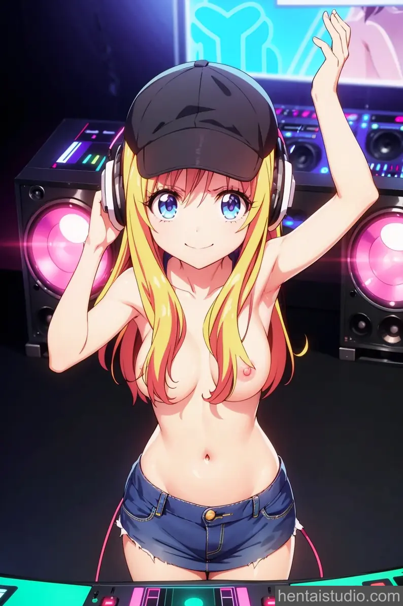 Jashin Chan from Dropkick On My Devil hentai art 9 of 13
