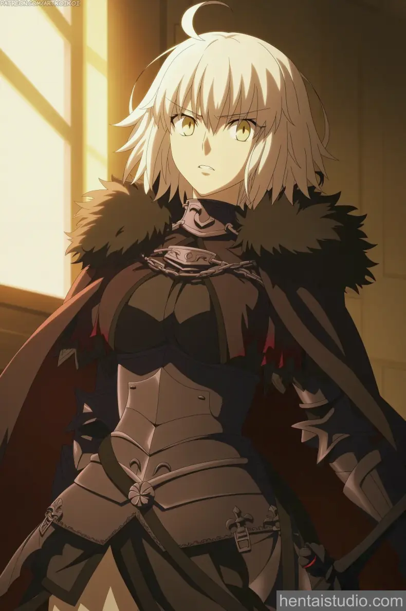 Jeanne Darc Alter from Fate hentai art 1 of 4