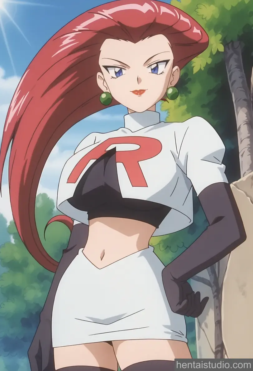 Jessie from Pokemon hentai art 1 of 6