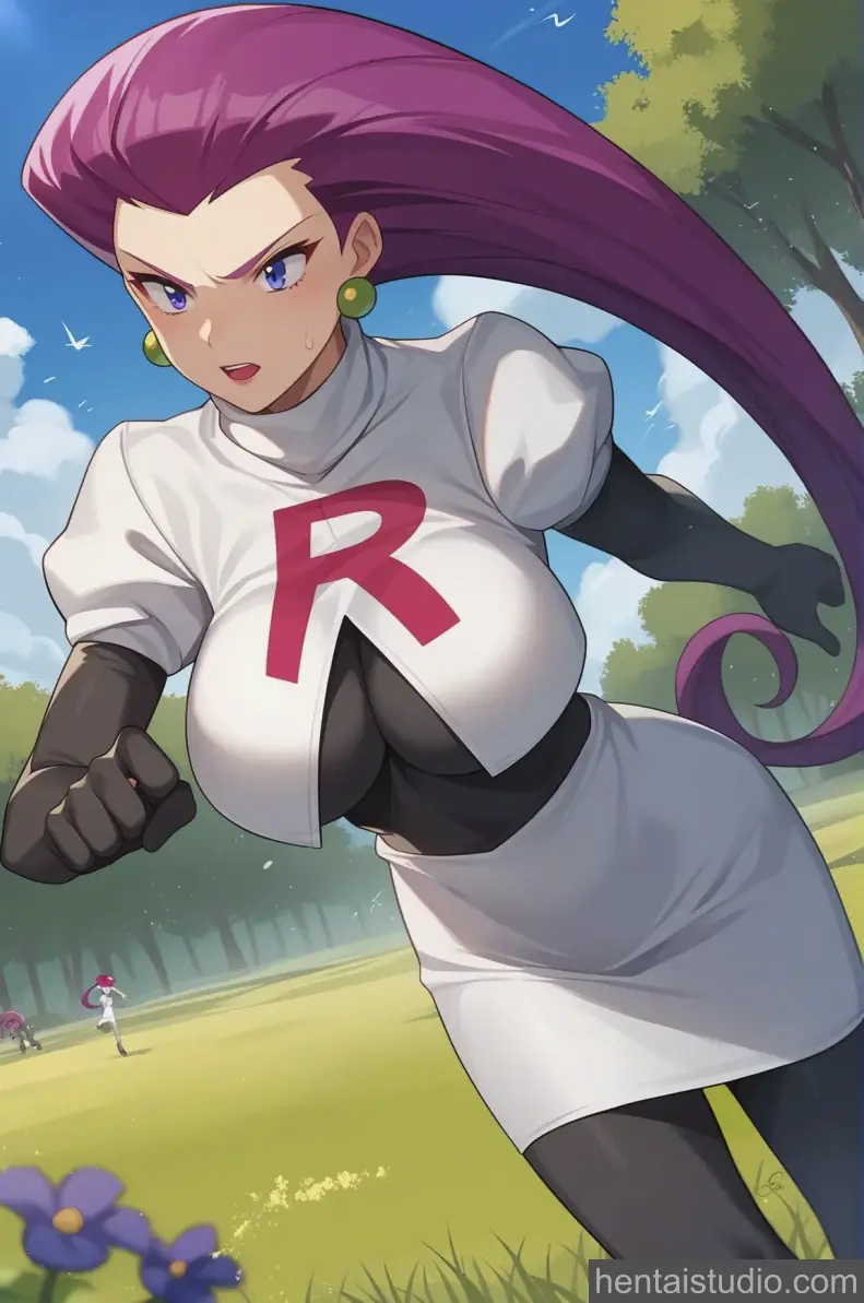 Jessie from Pokemon hentai art 32 of 33