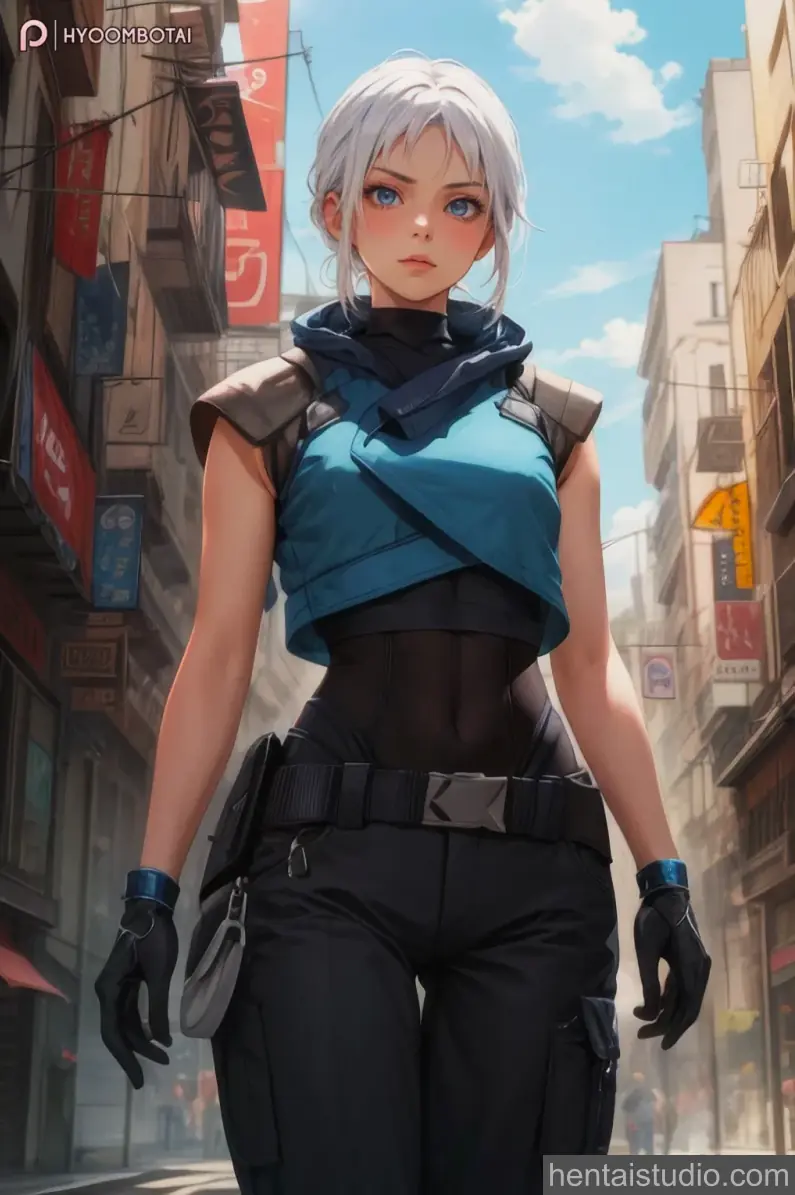 Jett from Valorant hentai art 22 of 31