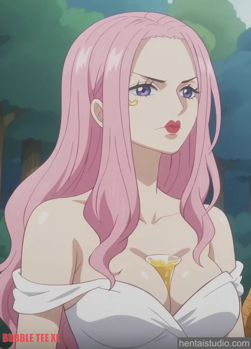 Jewelry Bonney from One Piece hentai art 1 of 42