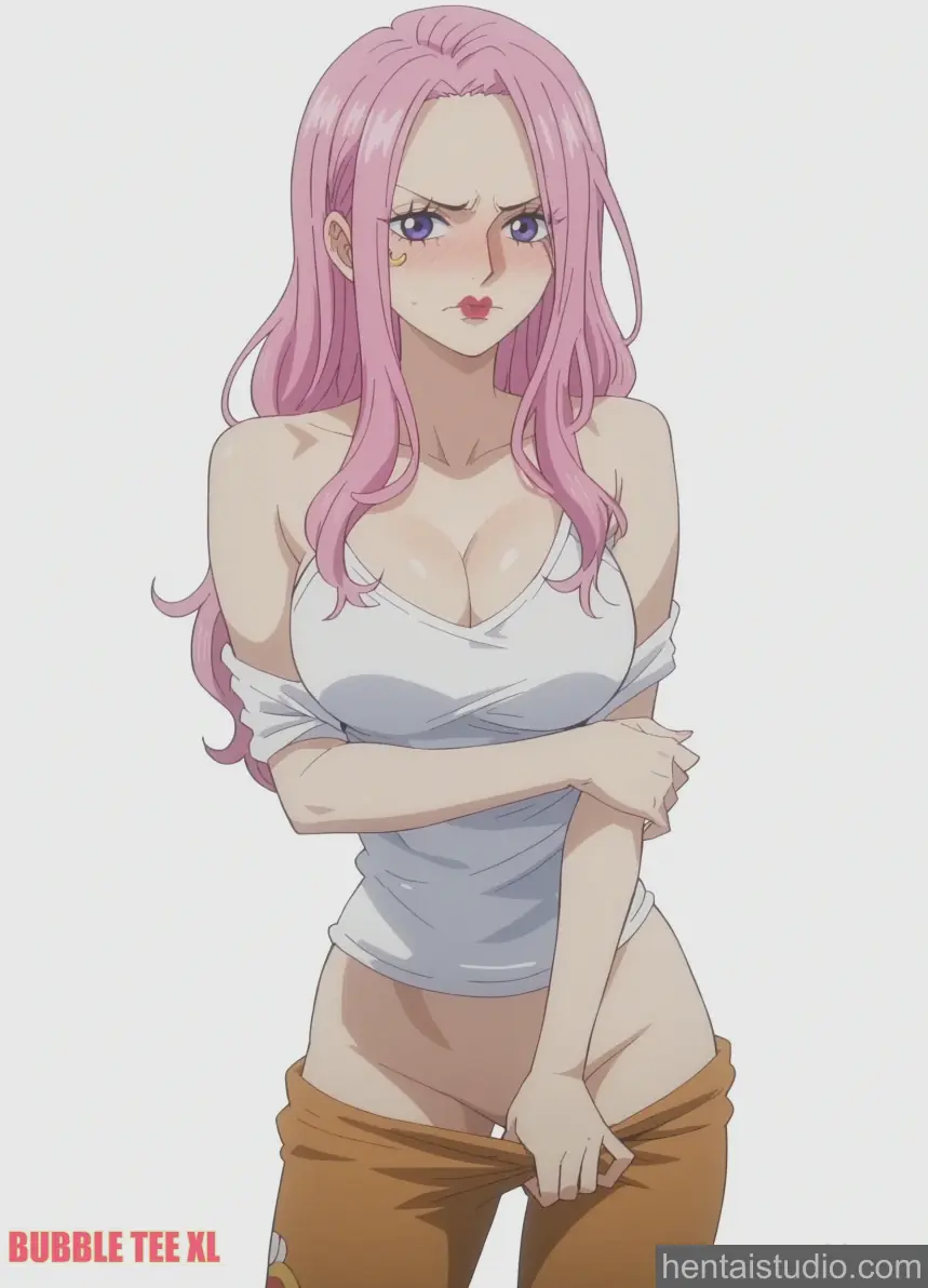 Jewelry Bonney from One Piece hentai art 12 of 42