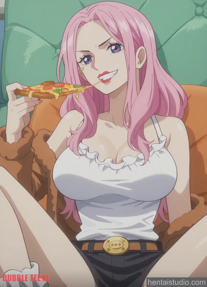 Jewelry Bonney from One Piece hentai art 25 of 42