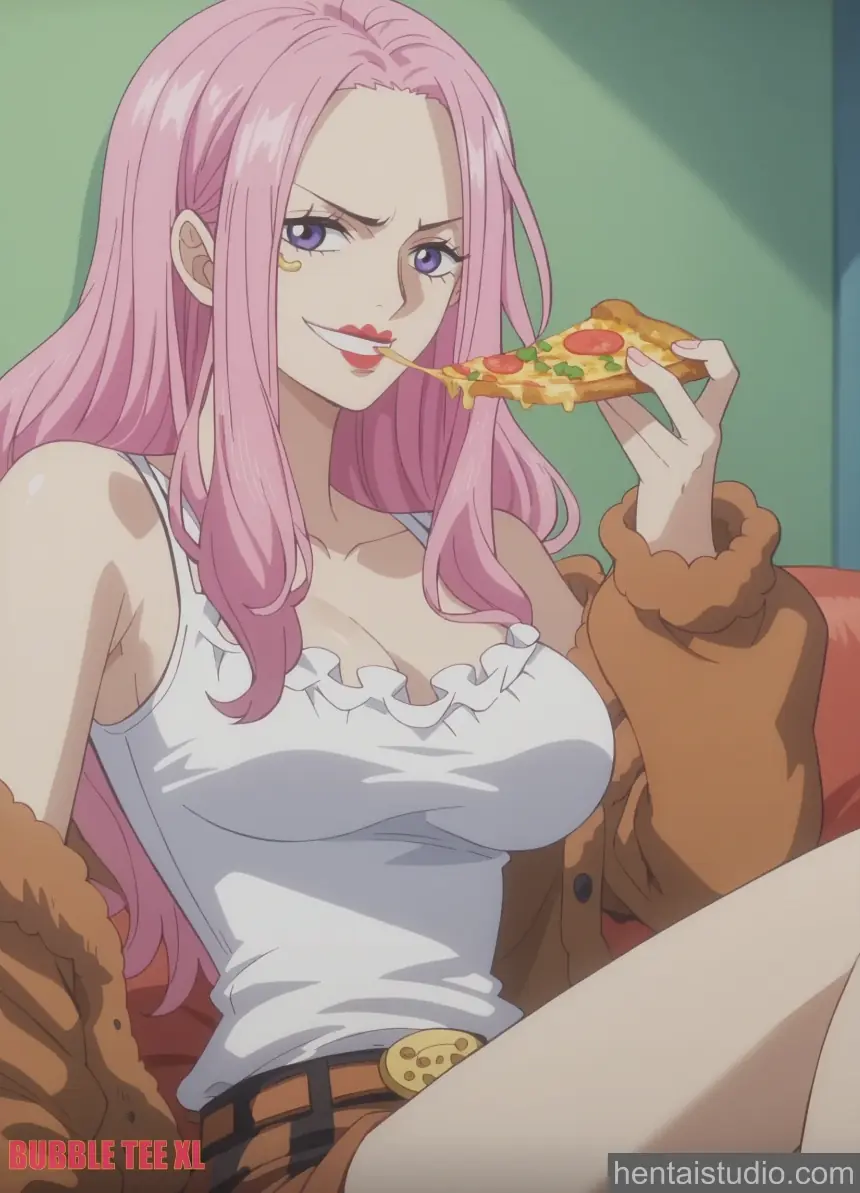Jewelry Bonney from One Piece hentai art 6 of 42