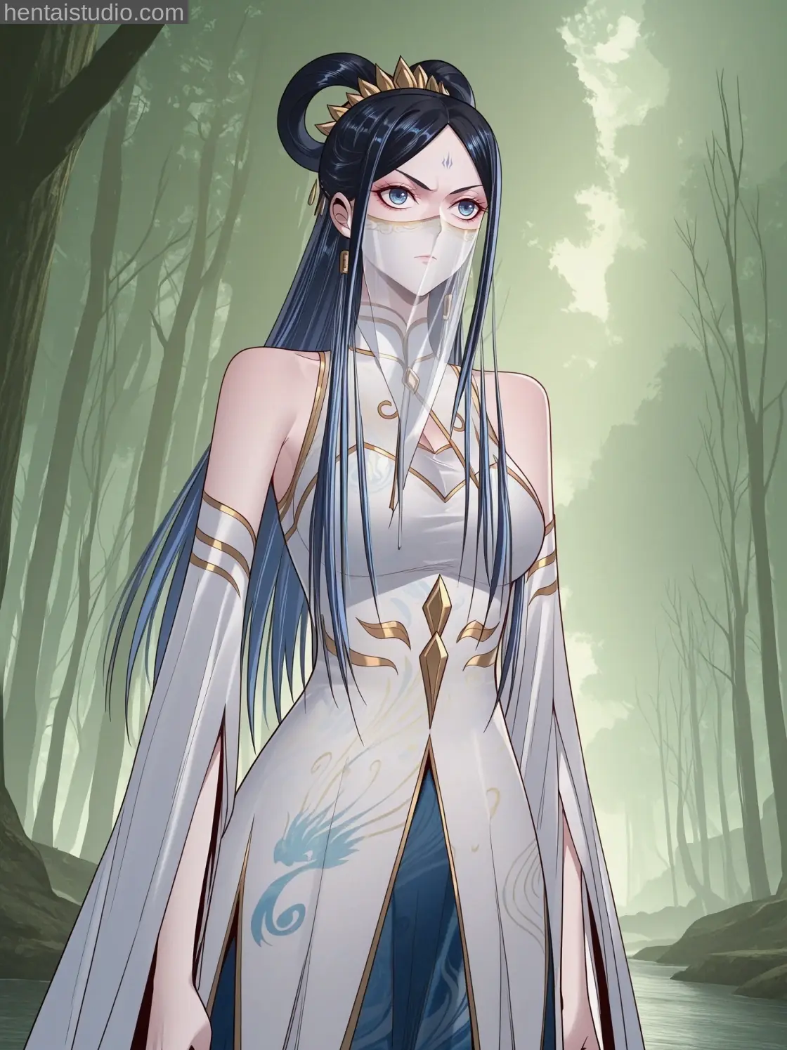 Jiang Chuchu from I Am The Fated Villain hentai art 1 of 35
