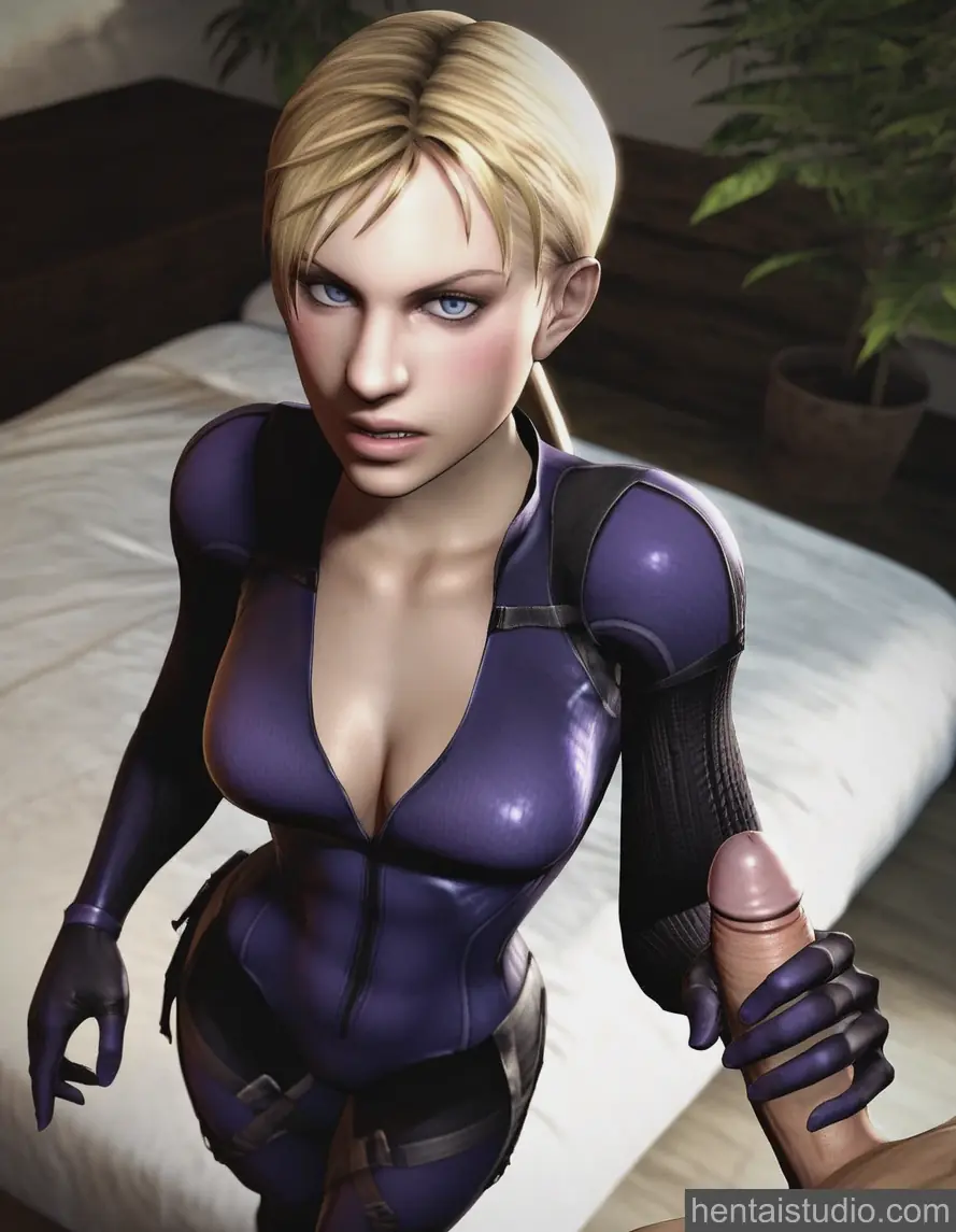 Jill Valentine from Resident Evil 5 hentai art 16 of 24