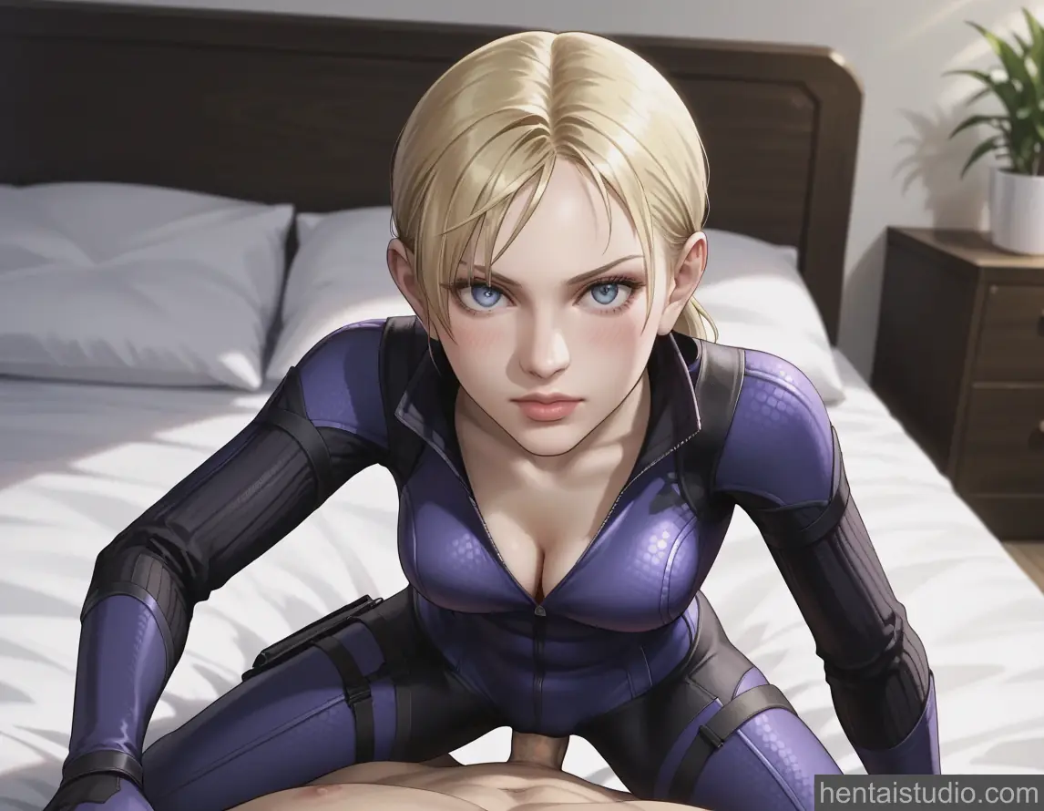 Jill Valentine from Resident Evil 5 hentai art 4 of 24