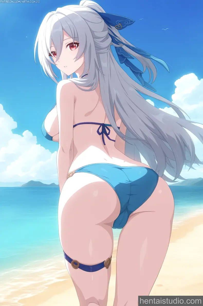 Jingliu from Honkai Star Rail hentai art 23 of 28