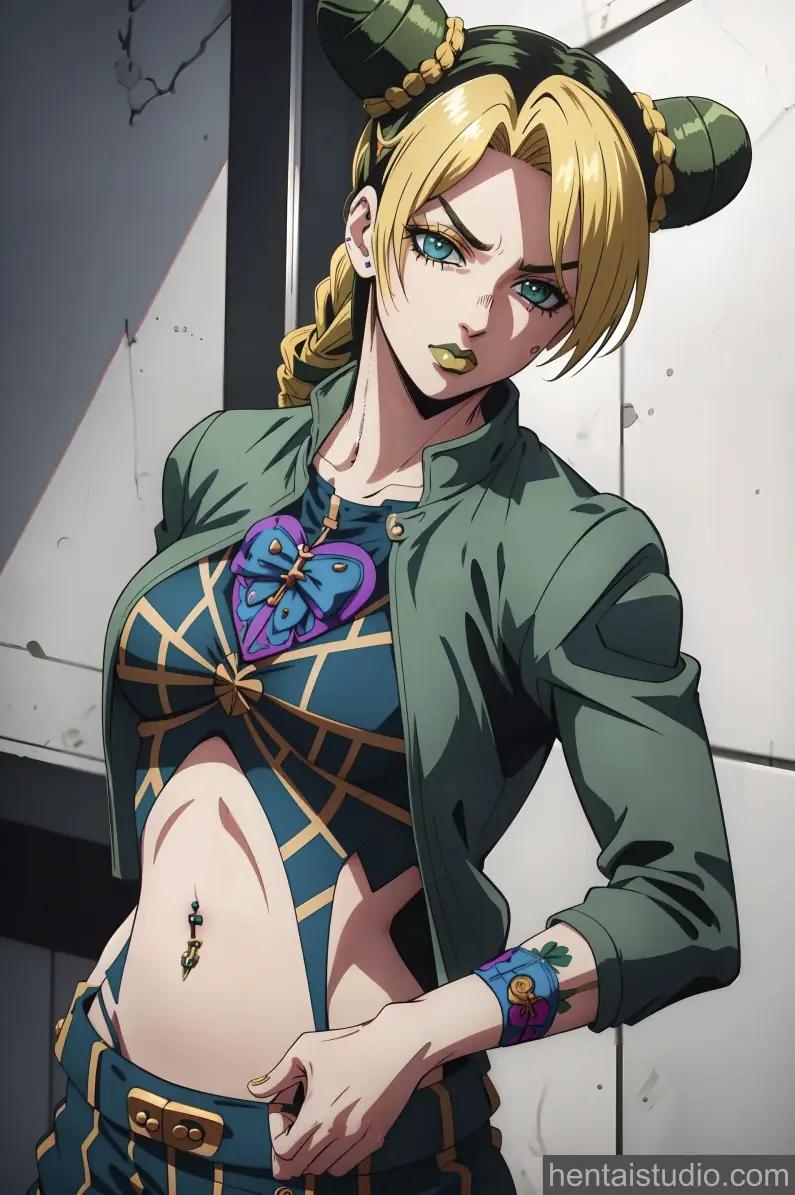 Jolyne Kuujou from Jojos Bizarre Adventure: Stone Ocean hentai art 1 of 16