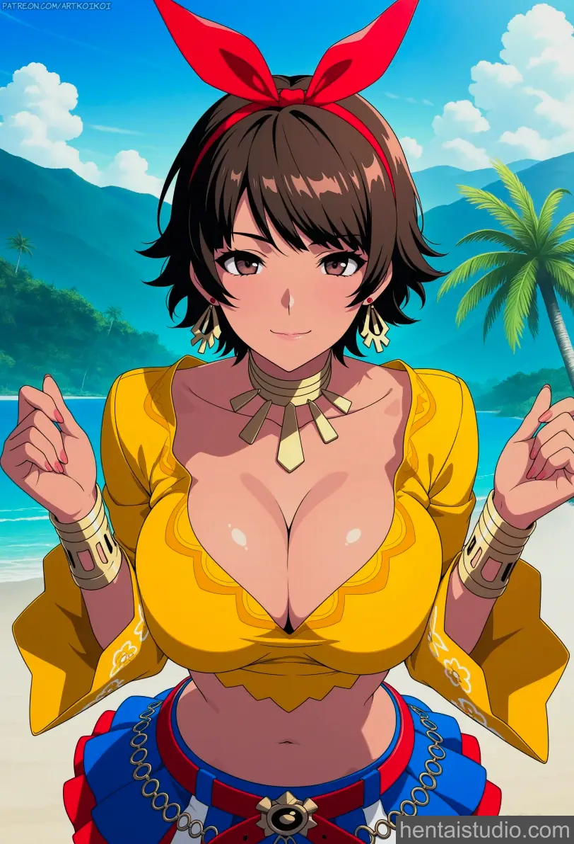 Josie Rizal from Tekken 7 hentai art 4 of 11