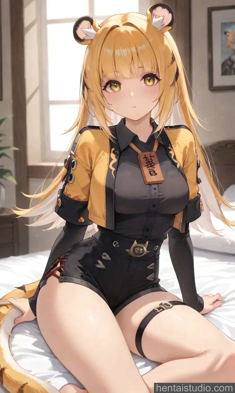 Ju Fufu from Zenless Zone Zero hentai art 86 of 89