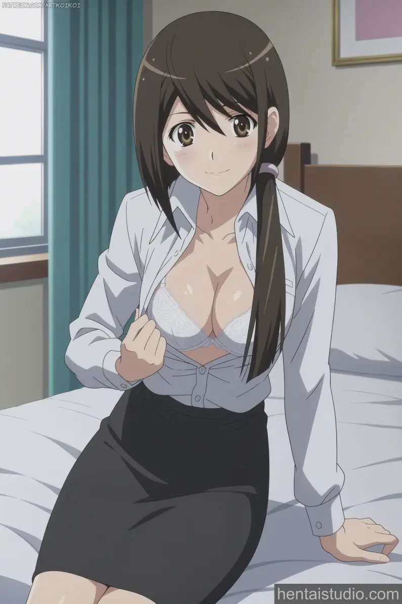 Jun Nagase from The World God Only Knows hentai art 29 of 41