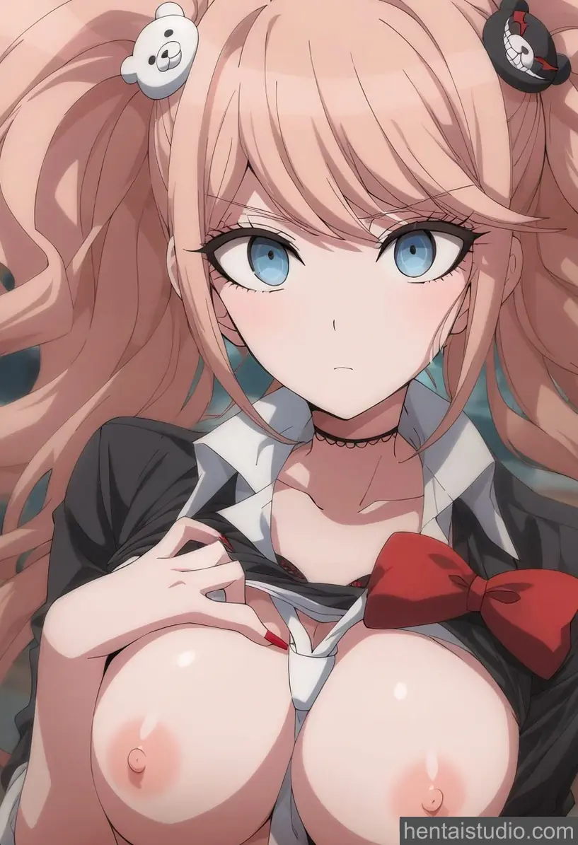 Junko Enoshima from Danganronpa hentai art 1 of 9