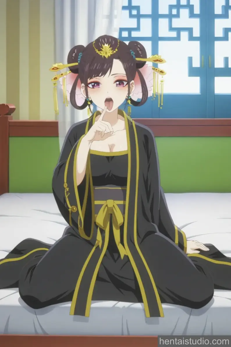 Jusetsu Ryuu from Raven Of The Inner Palace hentai art 1 of 92