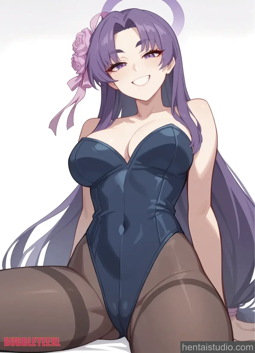 Kadenokouji Yukari from Blue Archive hentai art 11 of 51