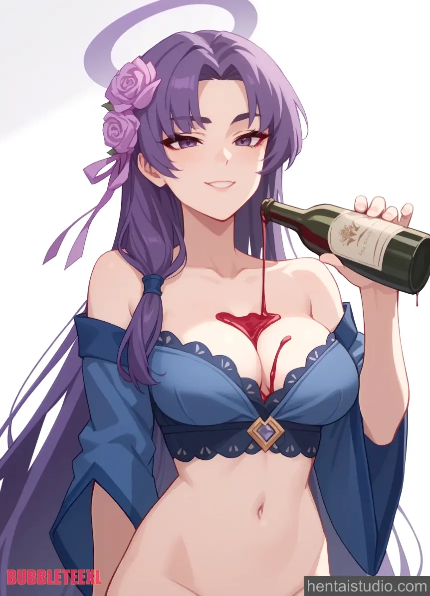 Kadenokouji Yukari from Blue Archive hentai art 13 of 51