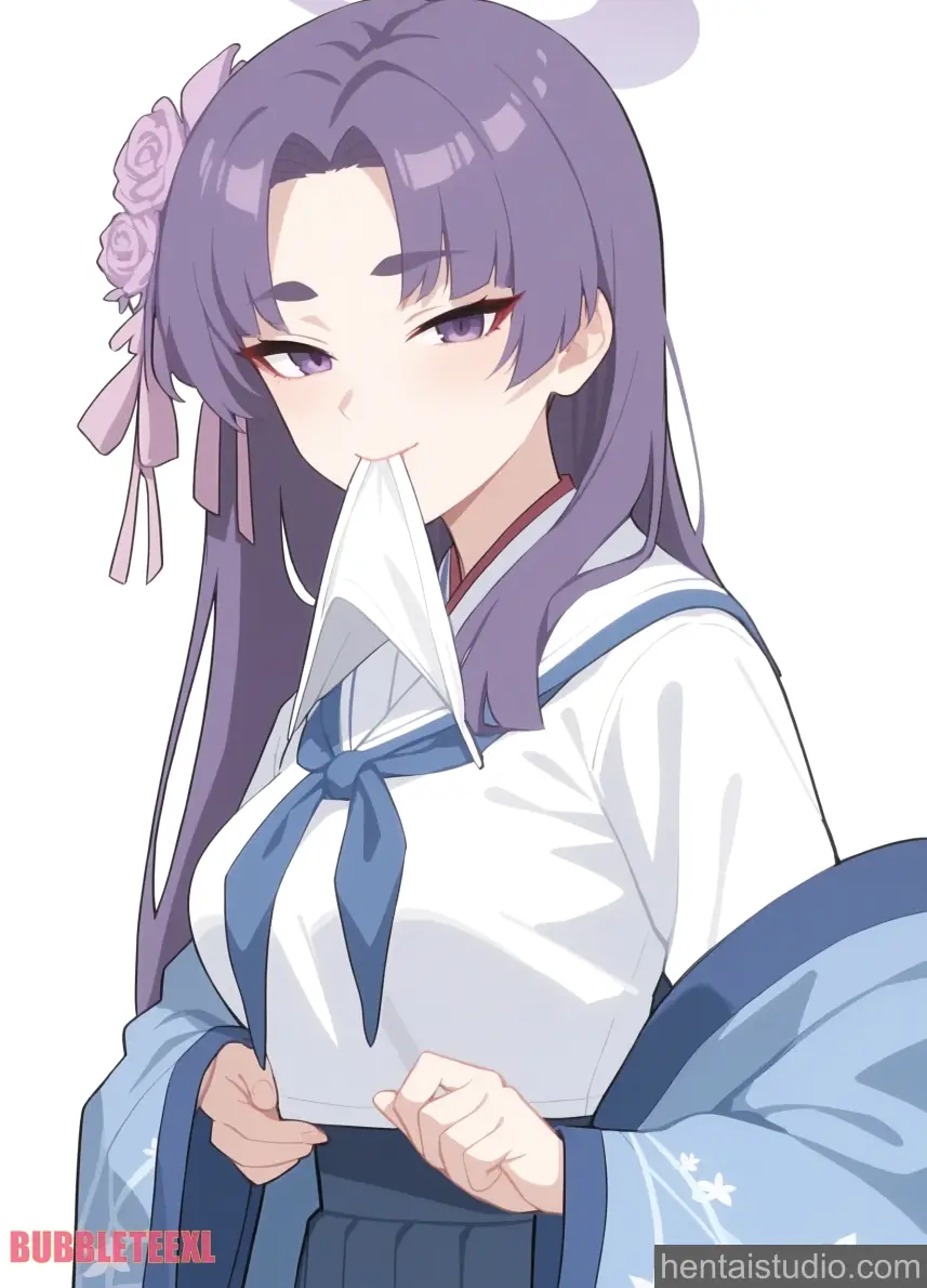 Kadenokouji Yukari from Blue Archive hentai art 34 of 51