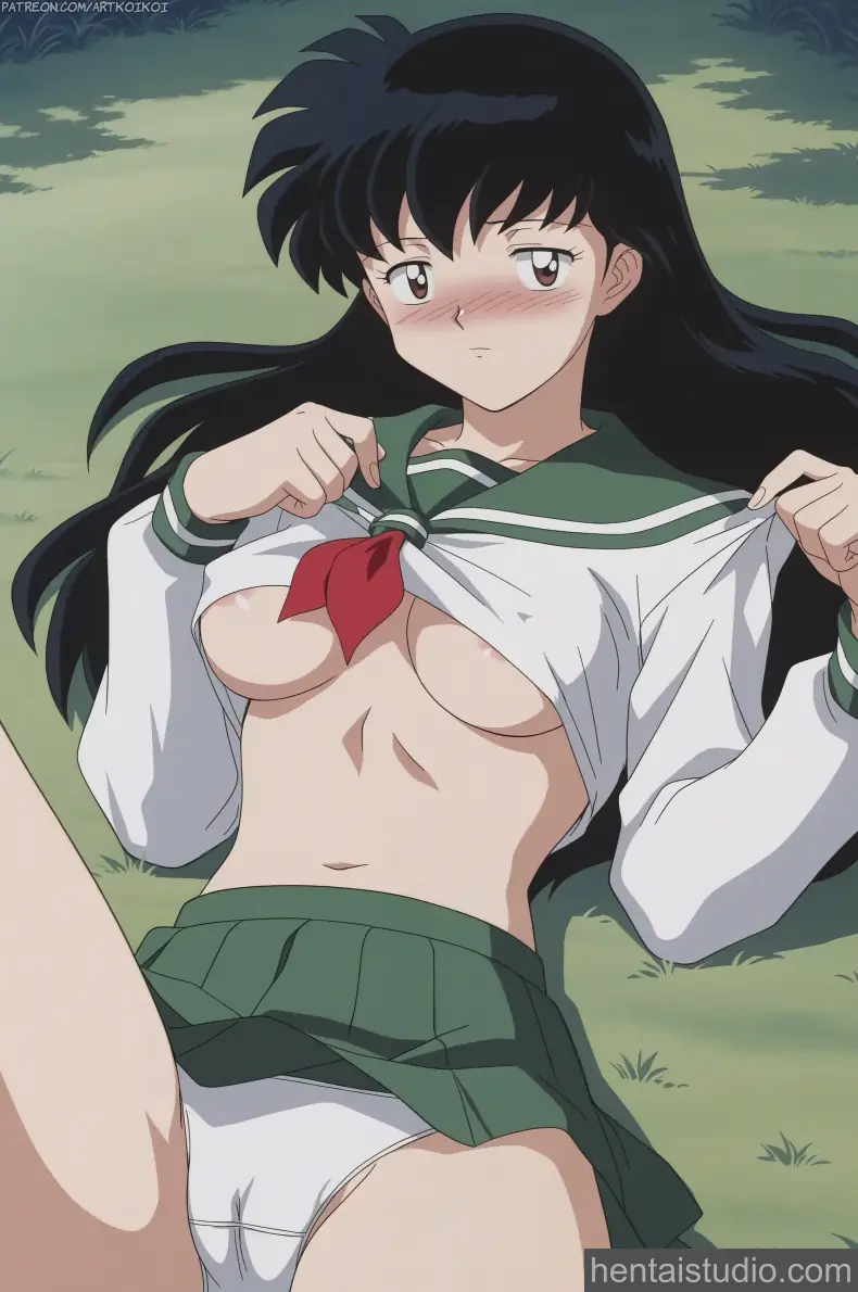 Kagome Higurashi from Inuyasha hentai art 4 of 45
