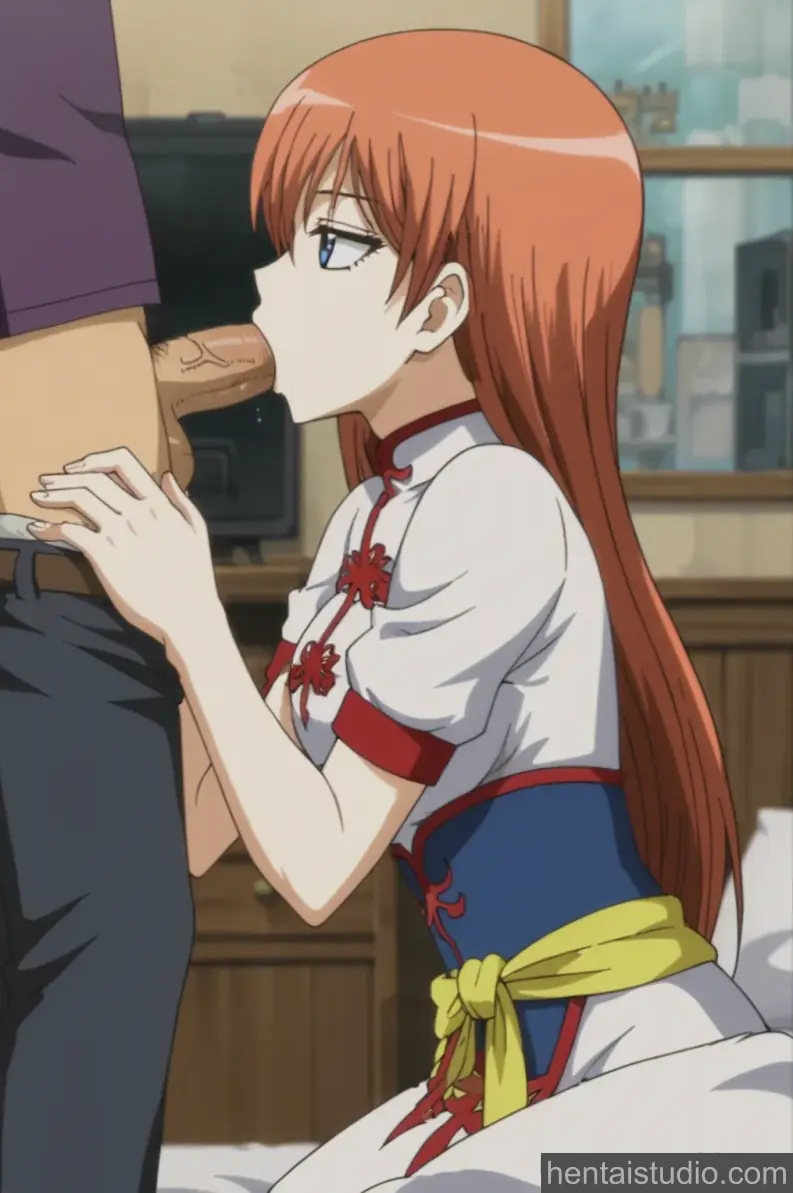 Kagura from Gintama hentai art 25 of 107