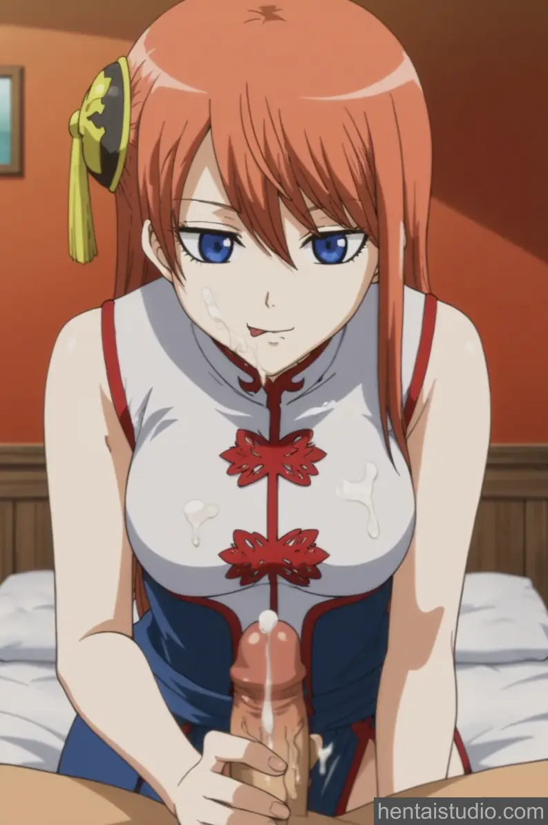 Kagura from Gintama hentai art 27 of 107
