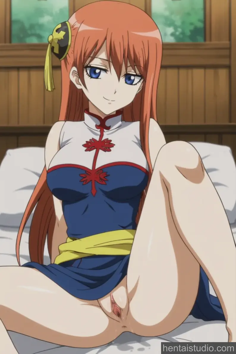 Kagura from Gintama hentai art 3 of 107
