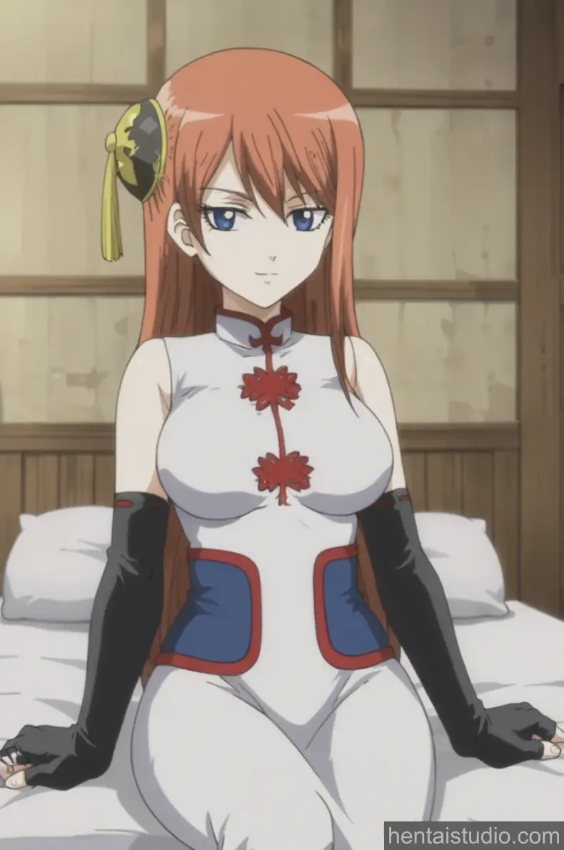 Kagura from Gintama hentai art 31 of 107
