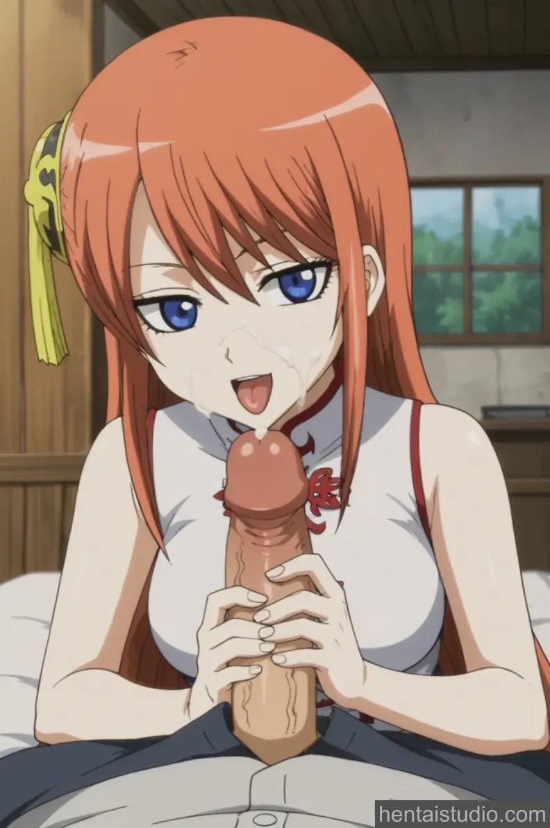Kagura from Gintama hentai art 32 of 107