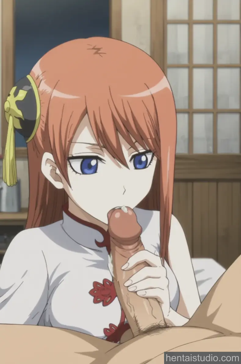 Kagura from Gintama hentai art 33 of 107