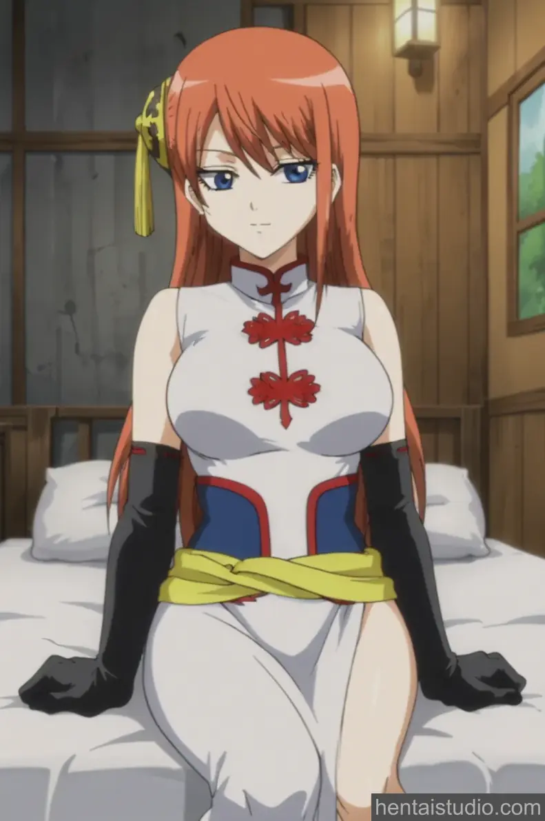 Kagura from Gintama hentai art 37 of 107