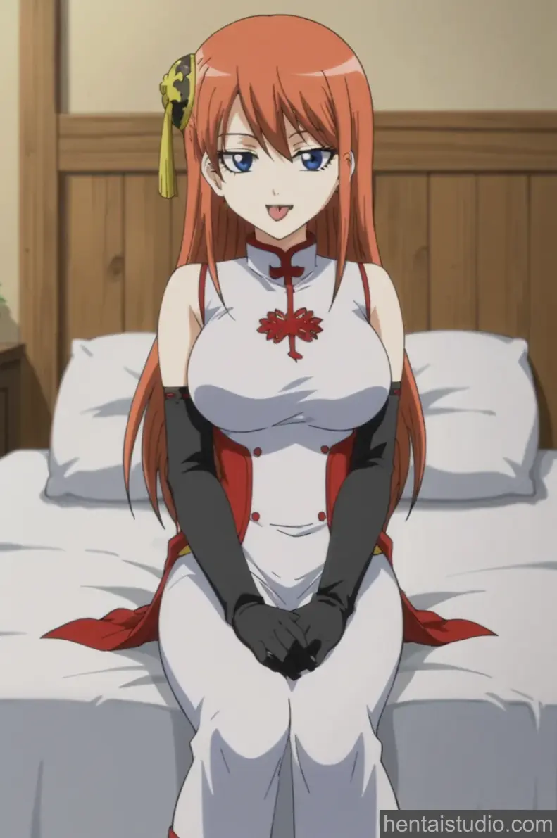 Kagura from Gintama hentai art 5 of 107