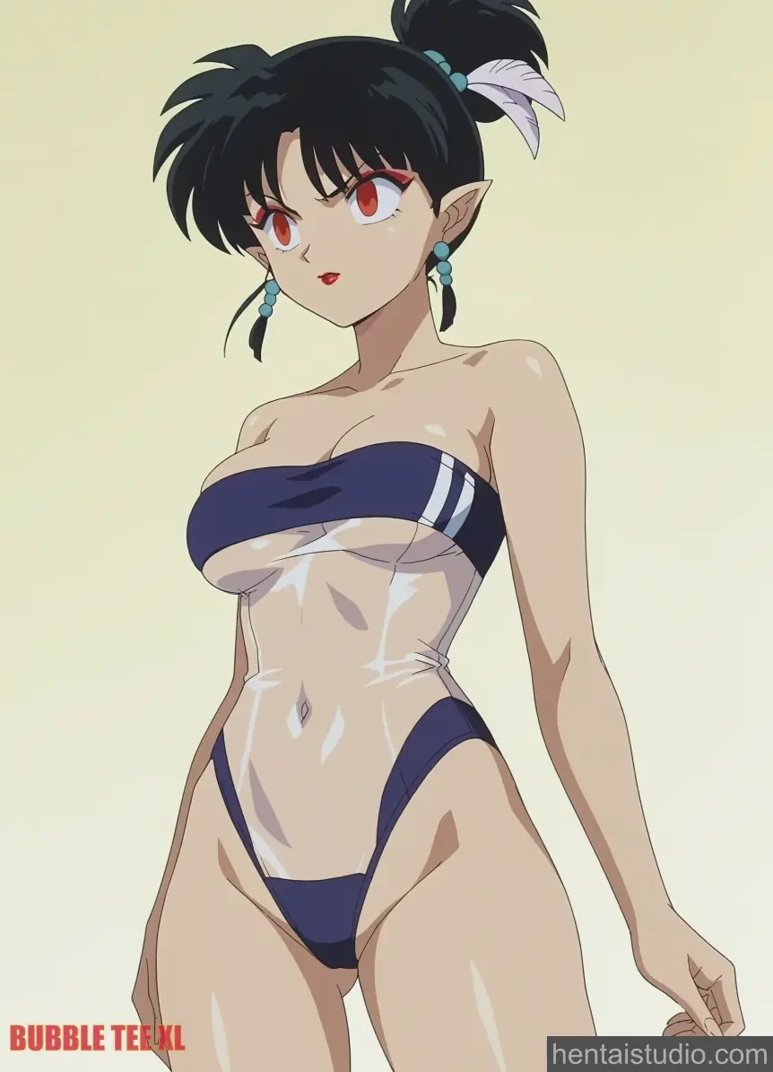 Kagura from Inuyasha hentai art 1 of 33