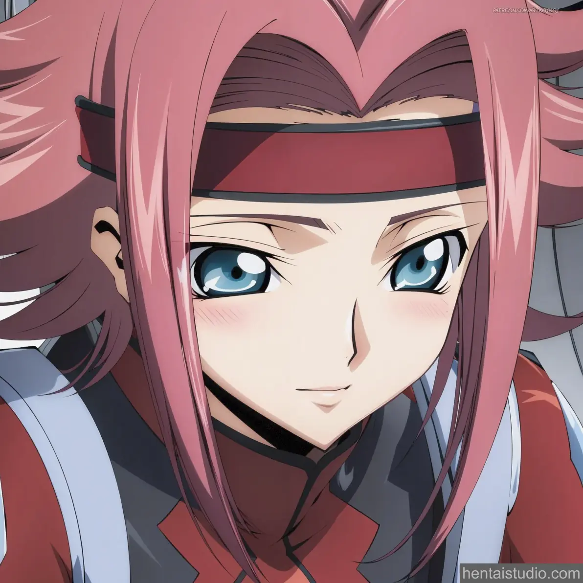 Kallen Kozuki from Code Geass hentai art 1 of 29
