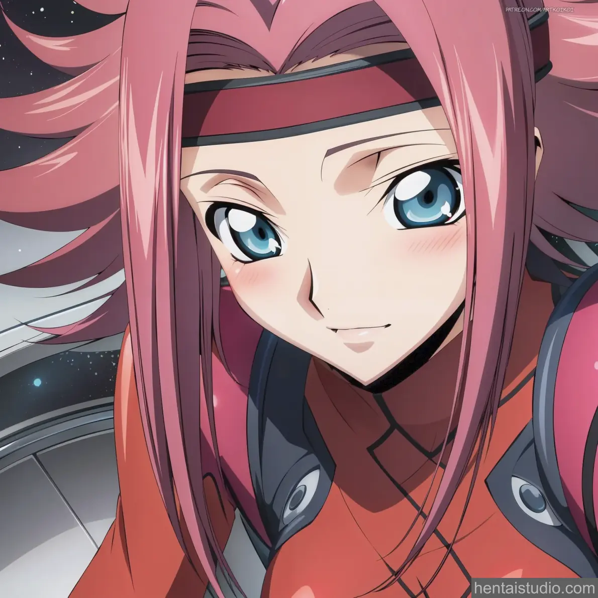 Kallen Kozuki from Code Geass hentai art 2 of 29