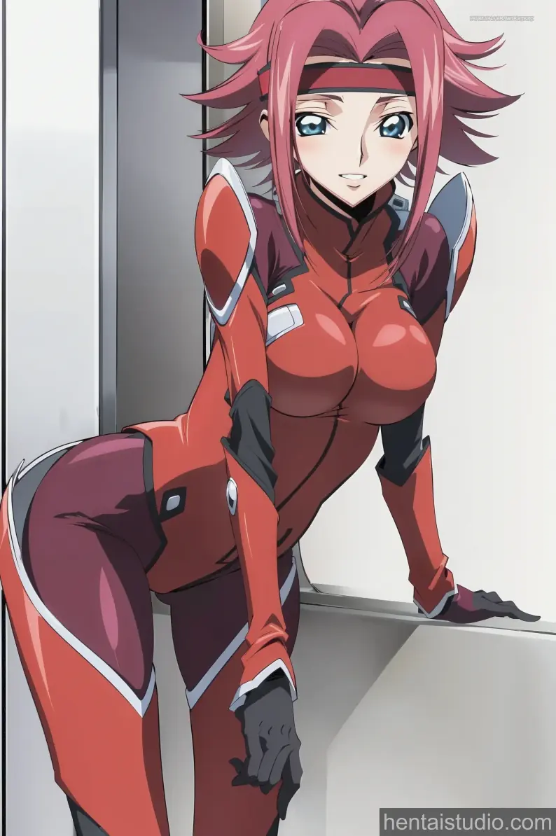 Kallen Kozuki from Code Geass hentai art 5 of 29