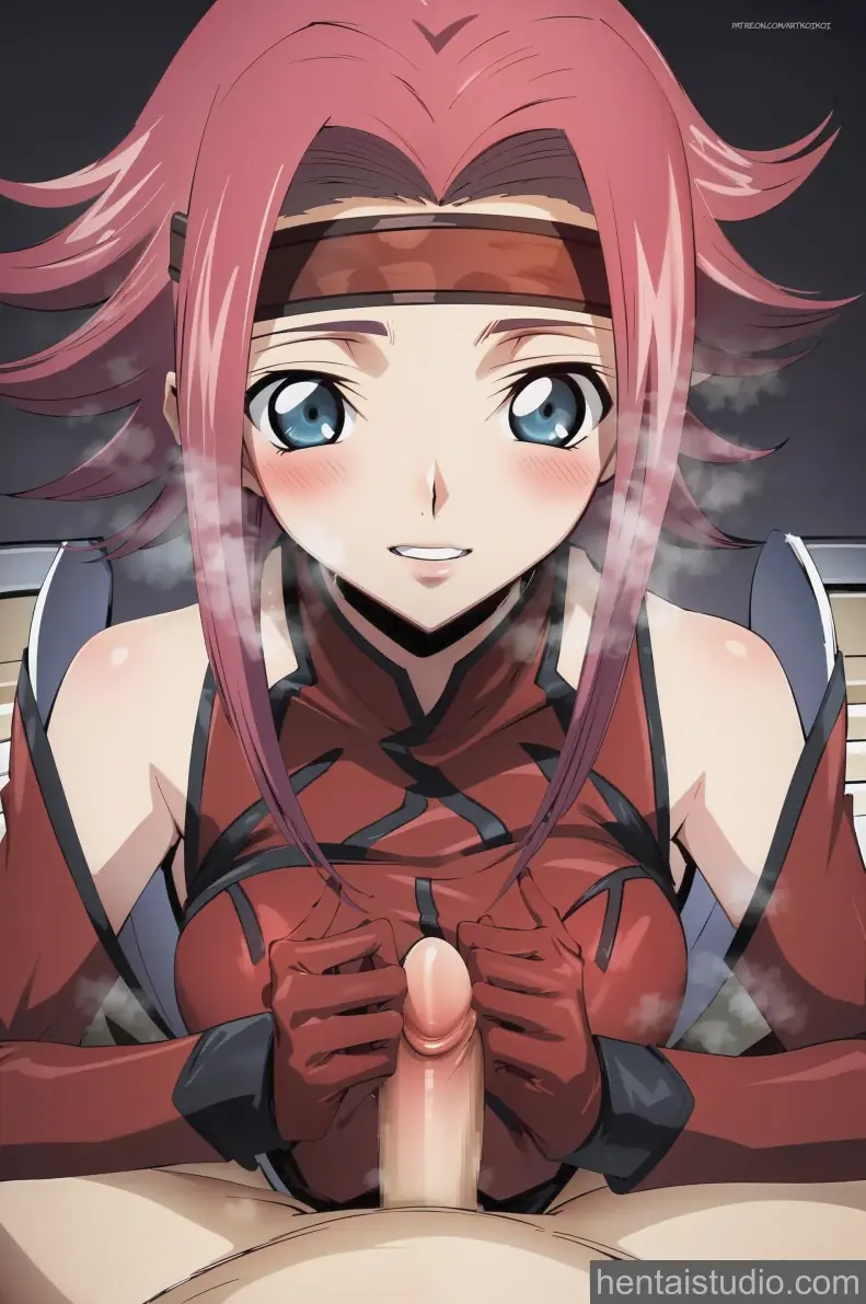 Kallen Kozuki from Code Geass hentai art 6 of 29