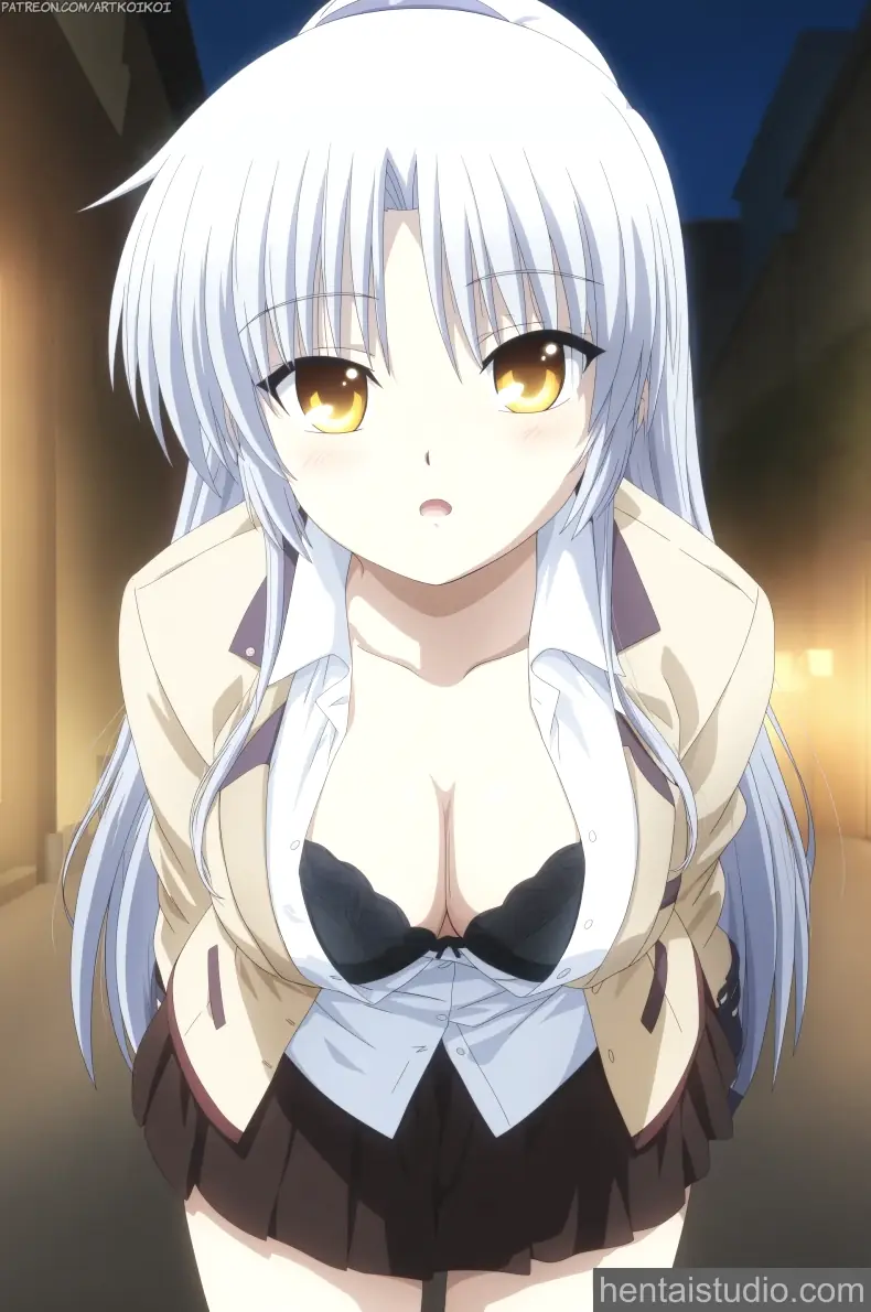 Kanade Tachibana from Angel Beats hentai art 12 of 18