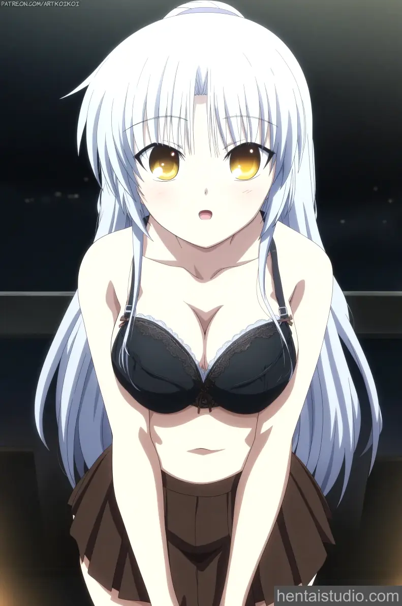 Kanade Tachibana from Angel Beats hentai art 14 of 18