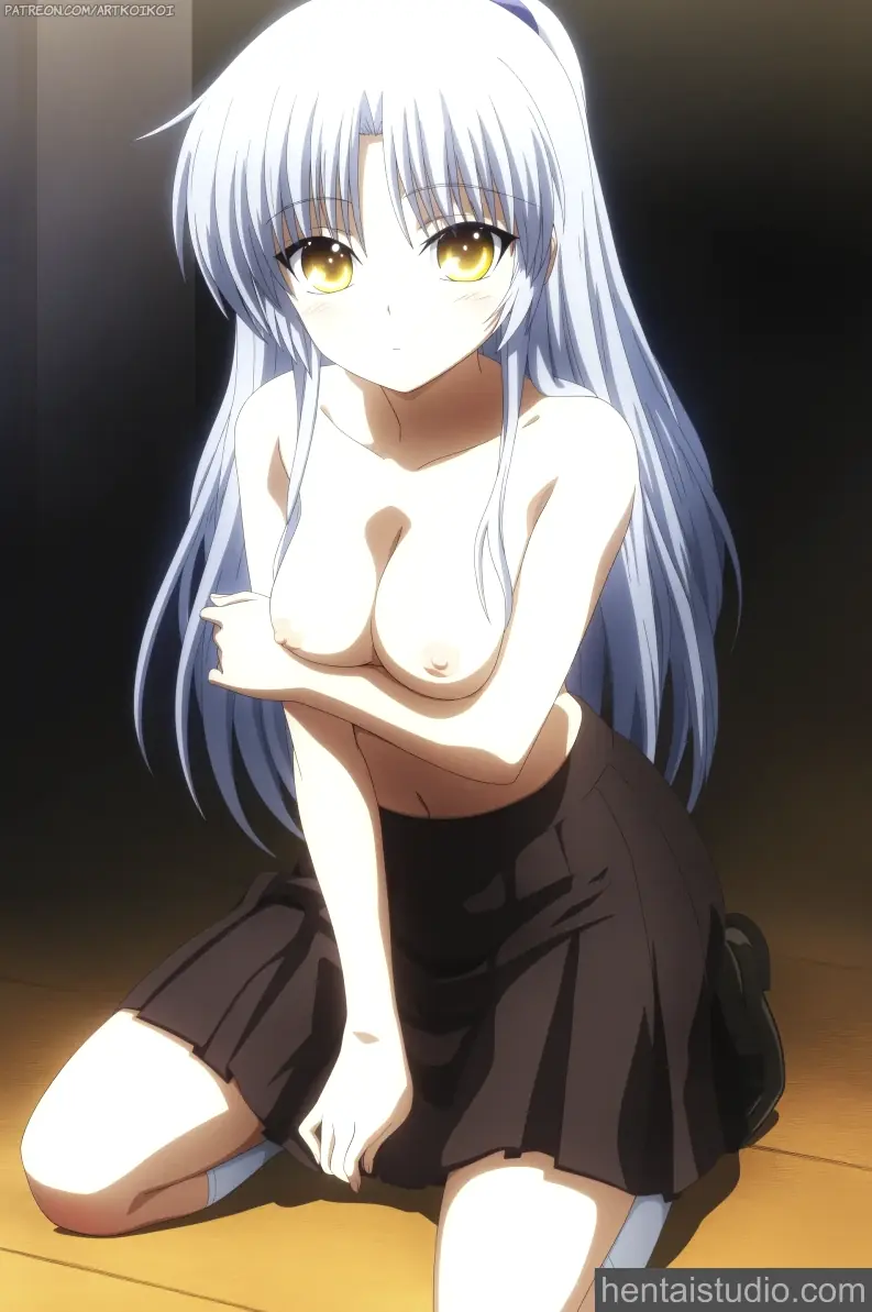 Kanade Tachibana from Angel Beats hentai art 15 of 18