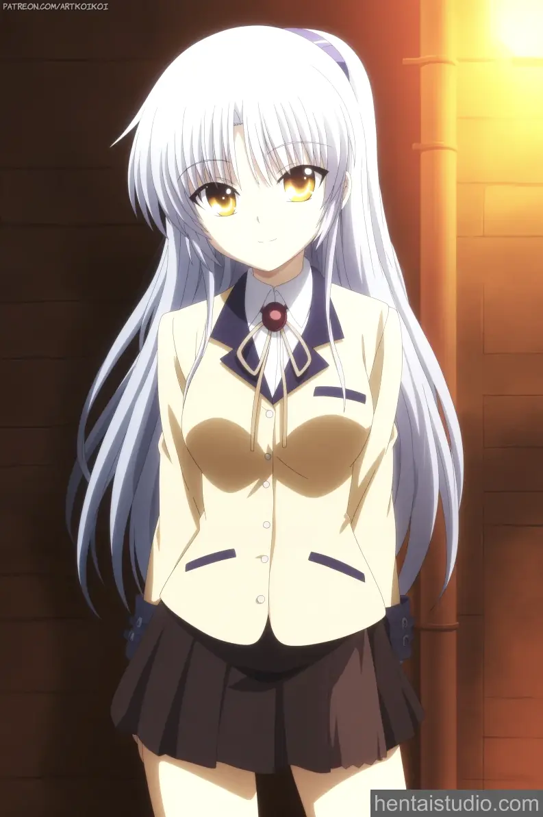 Kanade Tachibana from Angel Beats hentai art 2 of 18