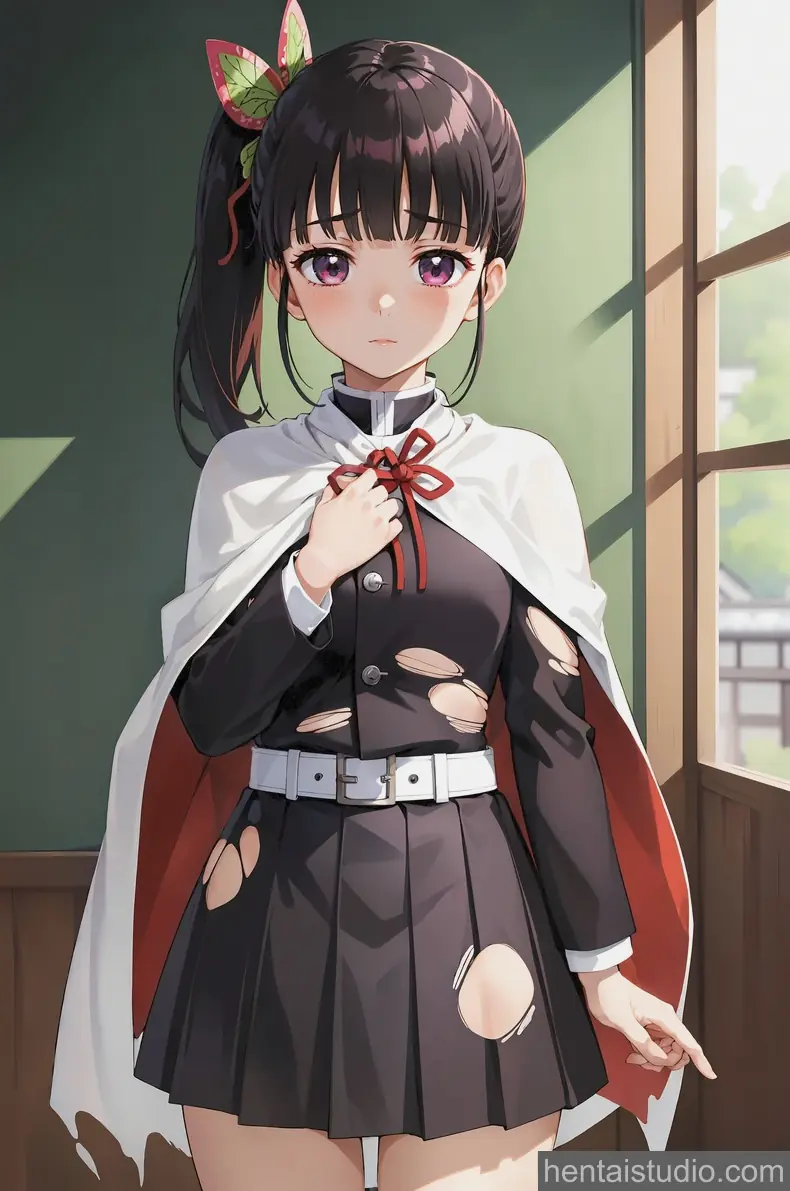 Kanao Tsuyuri from Demon Slayer hentai art 1 of 10