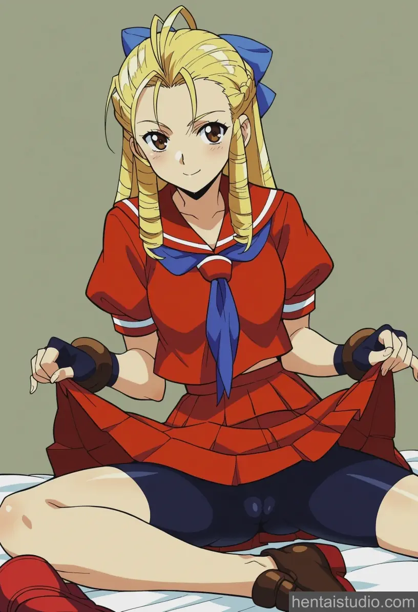 Kanzuki Karin from Street Fighter hentai art 10 of 58