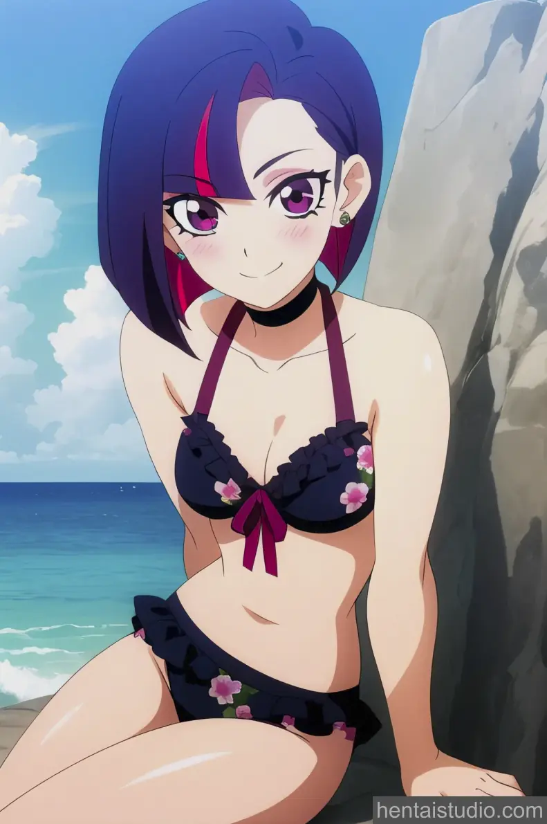 Kaori Hakase from Cap Revolution Bottleman Dx hentai art 53 of 55