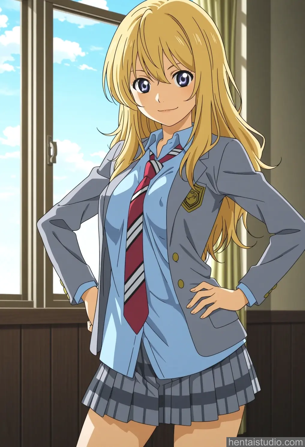 Kaori Miyazono from Shigatsu Wa Kimi No Uso hentai art 1 of 40