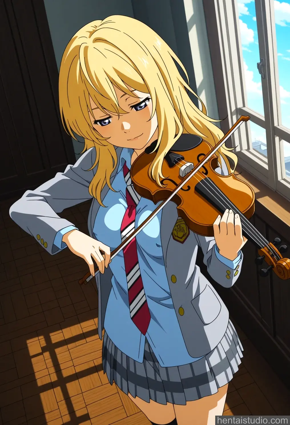 Kaori Miyazono from Shigatsu Wa Kimi No Uso hentai art 2 of 40