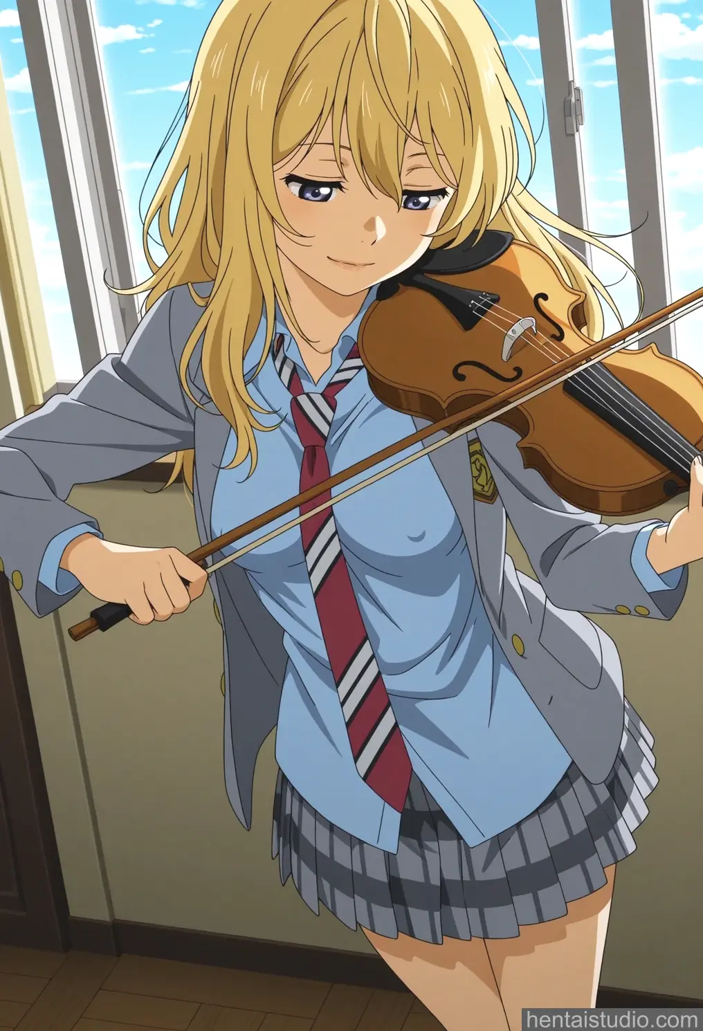Kaori Miyazono from Shigatsu Wa Kimi No Uso hentai art 3 of 40