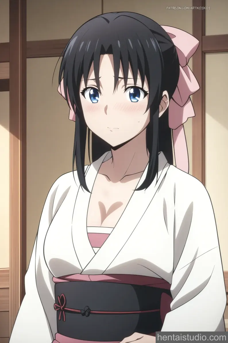 Kaoru Kamiya from Rurouni Kenshin hentai art 11 of 18