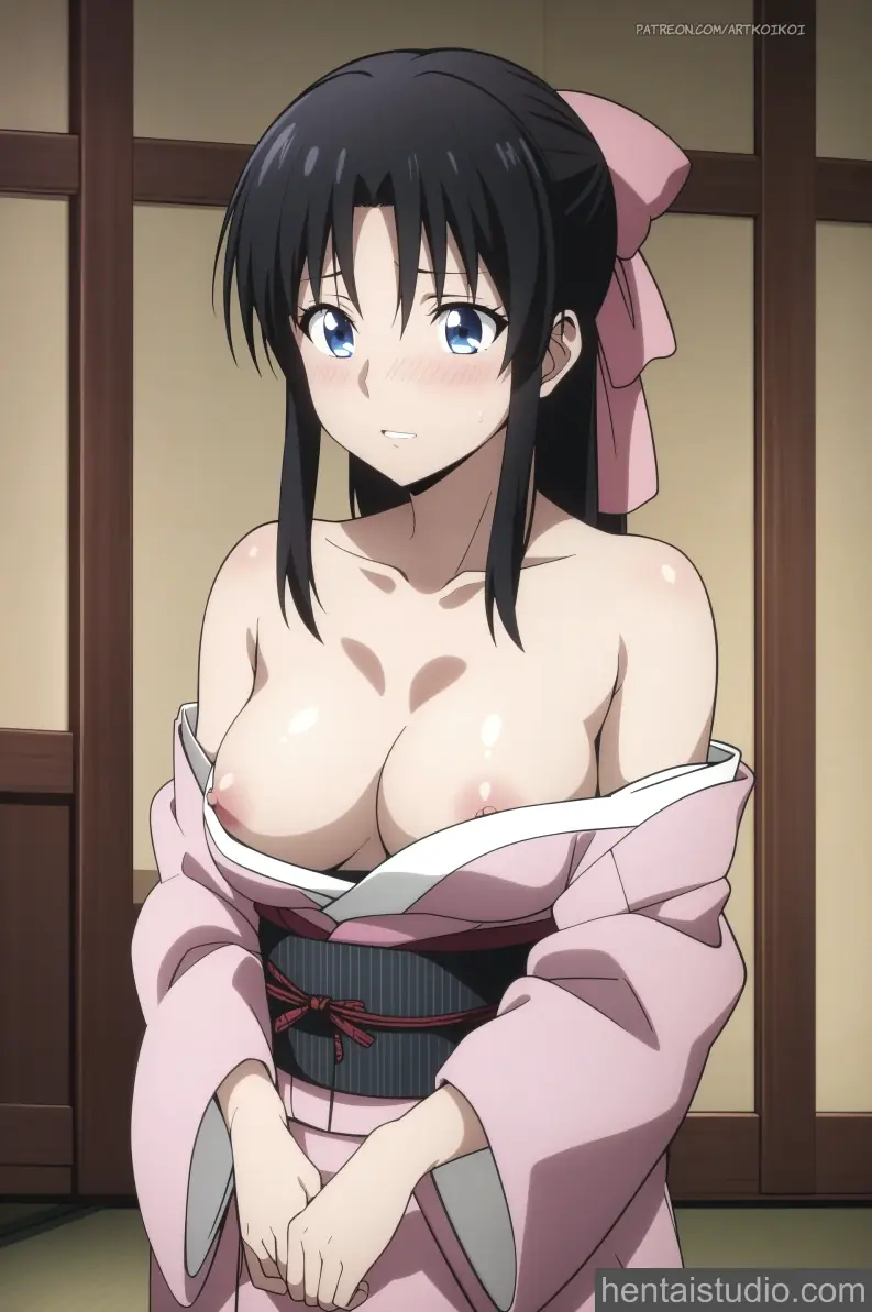 Kaoru Kamiya from Rurouni Kenshin hentai art 12 of 18